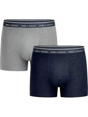 Aesco Kom Touch 2 Li Modal Dikişsiz Boxer