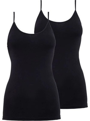 Aesco Blackspade Kadın Ip Askılı 2 Li Atlet 1591