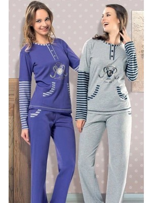 Aesco Berrak Bayan Kışlık Pijama Takımı 5290