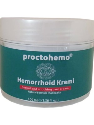 Vexor Proctohemo Rahatlatıcı Bakım Kremi 100 ml 3 Adet