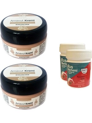 Vexor Three Brand Arnavut Kremi 2 Adet + Rus Merhemi 50 ml 2 Adet