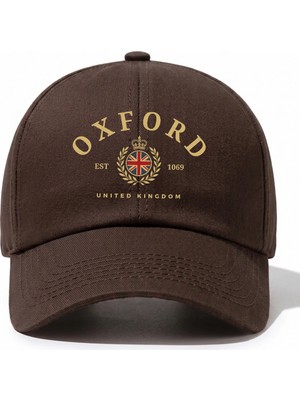 L'eivor Oxford - United Kingdom Baskılı Pamuk Şapka