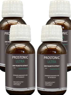 Vexor Prostonic Saw Palmetto Ultra Erkeklere Doğadan Gelen Rahatlık ve Canlılık Formülü 50 ml x 4 Adet