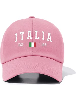 L'eivor Italia 1861 Baskılı Çıt Çıtlı Şapka