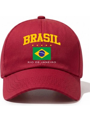 L'eivor Brasil Baskılı Pamuk Şapka