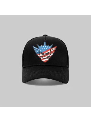 L'eivor Cody Rhodes American Nightmare Baskılı Çıt Çıtlı Şapka