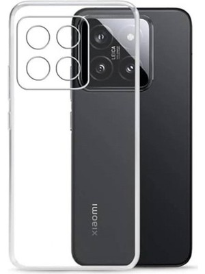 Bezos Mi 14T Pro Kılıf Lüx Şeffaf Silikon