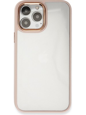 Vexor iPhone 14 Pro Max Kılıf Dora Kapak - Pudra