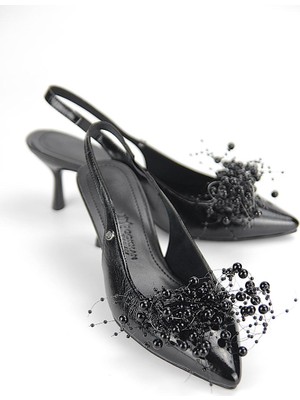 Bezos Noir Kadın Topuklu Ayakkabı