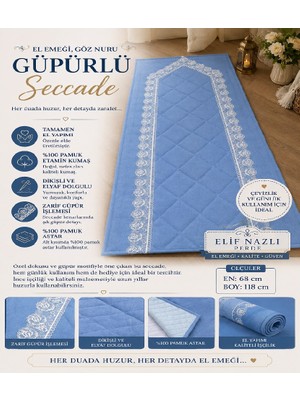 Elif Nazlı Perde Seccade-Güpürlü-Çeyizlik