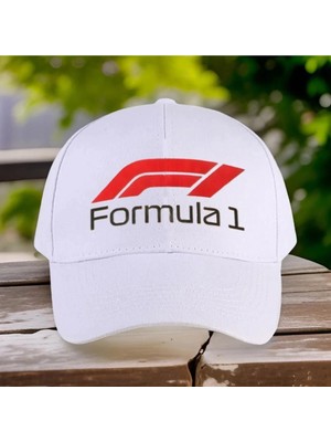 L'eivor Formula1 Baskılı Çıt Çıtlı Şapka