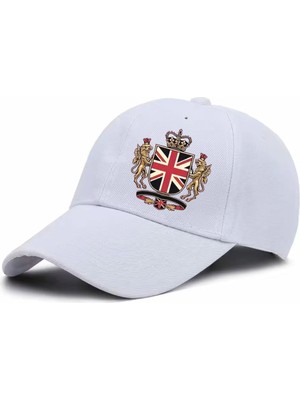 L'eivor Birleşik Krallık Büyük Britanya Baskılı Çıt Çıtlı Şapka