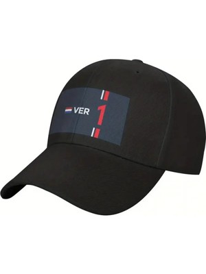 L'eivor Max Verstappen 1  Baskılı Çıt Çıtlı Şapka