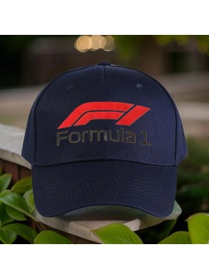 L'eivor Formula1 Baskılı Çıt Çıtlı Şapka