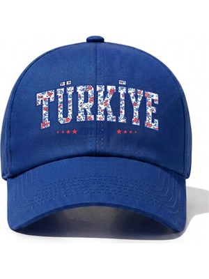 L'eivor Türkiye 1923 Özel Çini Tasarım Baskılı Pamuk Şapka