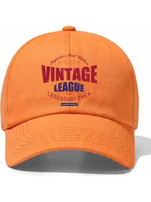 L'eivor Vintage League Baskılı Çıt Çıtlı Şapka