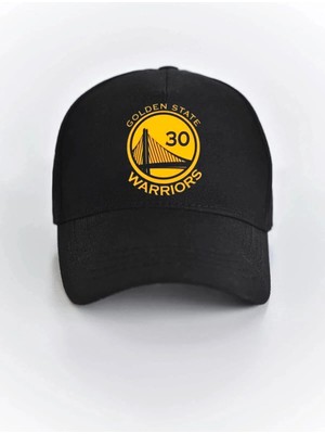 L'eivor Steph Curry Warriors 30 Siyah Çıt Çıtlı Şapka