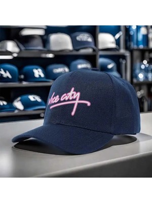 L'eivor Vice City Baskılı Çıt Çıtlı Şapka