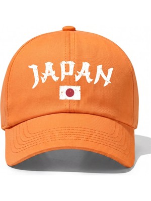 L'eivor Japan Baskılı Siyah Çıt Çıtlı Şapka