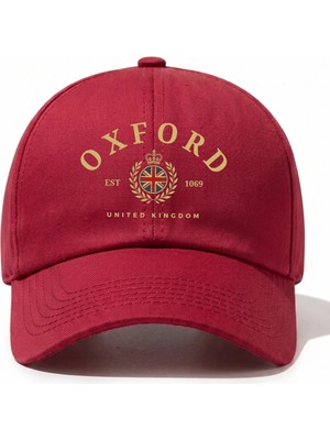 L'eivor Oxford - United Kingdom Baskılı Pamuk Şapka