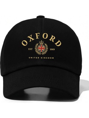 L'eivor Oxford - United Kingdom Baskılı Pamuk Şapka