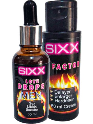 Vexor Sıxx 3x Etkişekillenme Kremi + 30 ml Extradestek Erkekdamla