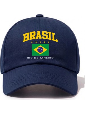 L'eivor Brasil Baskılı Pamuk Şapka