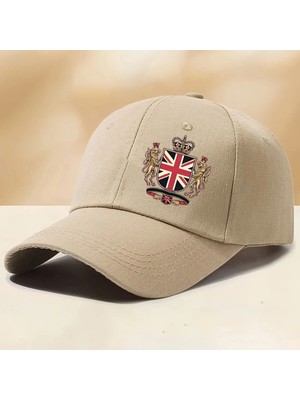 L'eivor Birleşik Krallık Büyük Britanya Baskılı Çıt Çıtlı Şapka