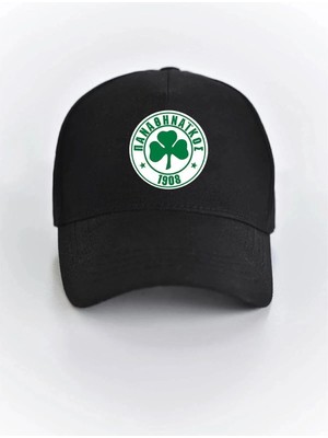 L'eivor Panathinaikos Baskılı Çıt Çıtlı Şapka