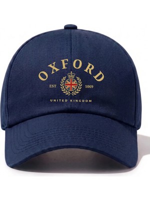L'eivor Oxford - United Kingdom Baskılı Pamuk Şapka