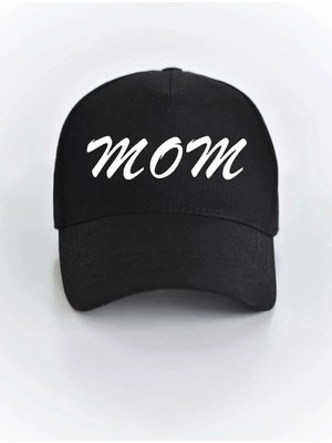 L'eivor Mom Baskılı Çıt Çıtlı Şapka
