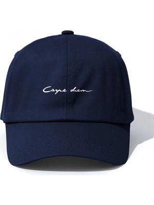 L'eivor Carpe Diem Baskılı Çıt Çıtlı Şapka