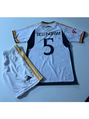 Candy Cup Yeni Sezon 2025/2026 Bellingham 5 Numara  Real Madrid Çocuk Forması 2 Li Set