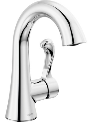 1001 Faucet Esato Tek Delikli Banyo Bataryası, Tek Saplı Banyo Bataryası Krom, Banyo Lavabo Bataryası