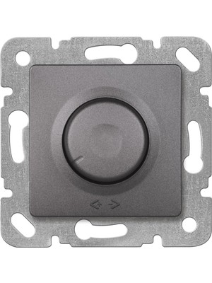 1001 Linnera Life Granit Grisi Floresan Dimmer 1 10V Mekanizma ve Kapak