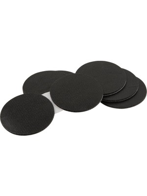 1001 Soft Touch Kaymaz Pedler, Kendinden Yapışkanlı, 20 Adet, 1,9 Cm, Yuvarlak, Siyah 37 Mm, Yuvarlak,