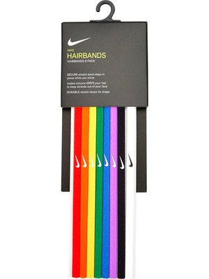 1001 Skinny Headbands 8 Pk Elastische Tennis Swoosh Haar Packung 8 Stück