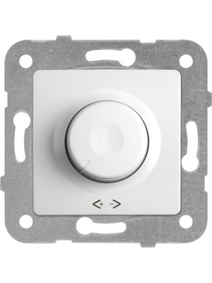 1001 Linnera/rollina Beyaz Pro Dimmer Rl 20 500W Mekanizma ve Düğme/kapak
