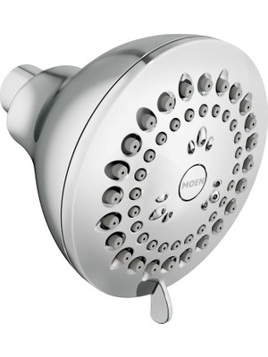1001 Adler Chrome 3,5 Inç 4 Fonksiyonlu Duş Başlığı, Çeşitli Yüksek Basınç Seçenekleri, Bası