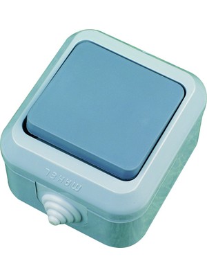 1001 Nemliyer IP44 Vavien Buton, Gri