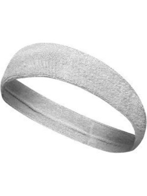 1001 Sporcu Havlu Kafa Bandı, Alın Ter Bandı Headband Mavivoven Kafa Bandı Beyaz