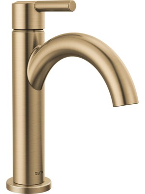 1001 Faucet Nicoli Altın Banyo Bataryası, Tek Delikli Banyo Bataryası, Tek Kolu Banyo Bataryası, Şam