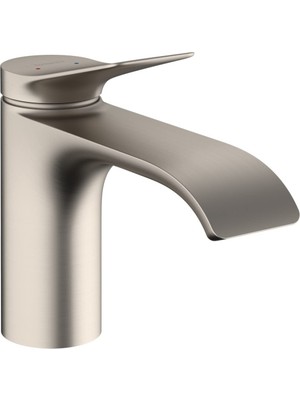 1001 Vivenis Modern 1 Kulplu 1 Delikli 15,24 cm Uzun Banyo Lavabo Bataryası Fırçalanmış Nikel, 75010