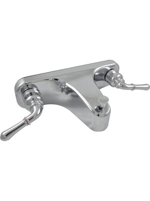 1001 10884X Mobile Home Off-Set Tub/shower Faucet Krom, 8 Inç Küvet/duş Armatürü, Krom Kaplama, 20,3