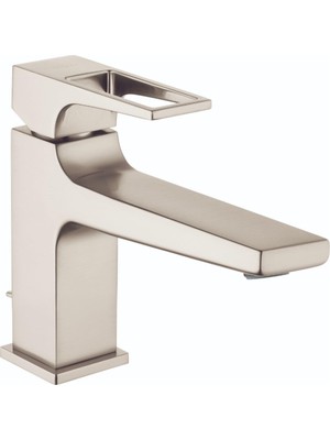 1001 Metropol Modern Düşük Akışlı Su Tasarruflu 1 Kulplu 1 6" Uzun Banyo Lavabo Bataryası Fırçal