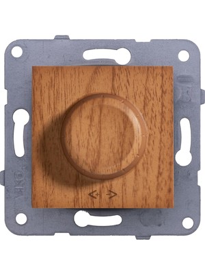 1001 Novella/trenda Ceviz Pro Dimmer Rl 20 500W Mekanizma ve Düğme/kapak