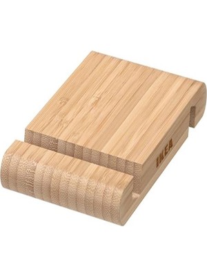 1001 Bergenes Ahşap Bambu Cep Telefonu ve Tablet Tutucu Stand