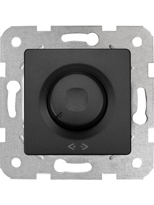1001 Linnera Life Gece Siyahı Pro Dimmer Rc 400W Mekanizma ve Kapak