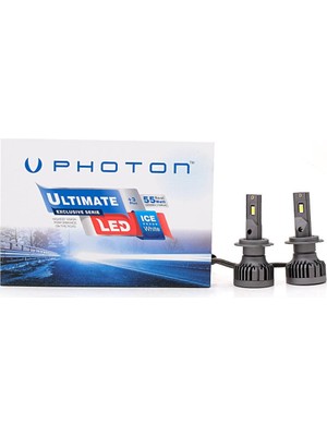 1001 Ampul Ultimate H7 12-24V5 Plus LED Headlight Pht UL2327