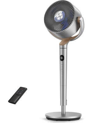 1001 Yatak Odası Için Ayaklı Fan, 8 Hız & 6 Mod, 23 Db Ultra Sessiz Motor, 120° Yatay/dikey Salını